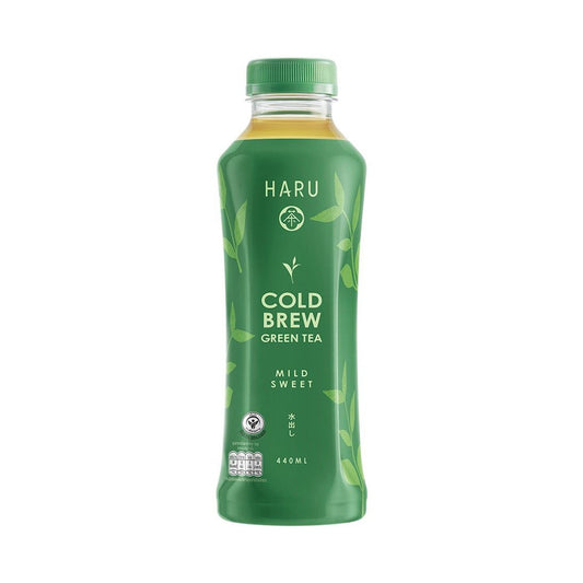 ฮารุฉะน้ำชาเขียวสกัดเย็นสูตรหวานน้อย 440ml