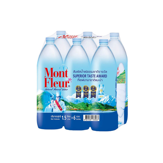 มองต์เฟลอน้ำแร่ 1.5Lt x6