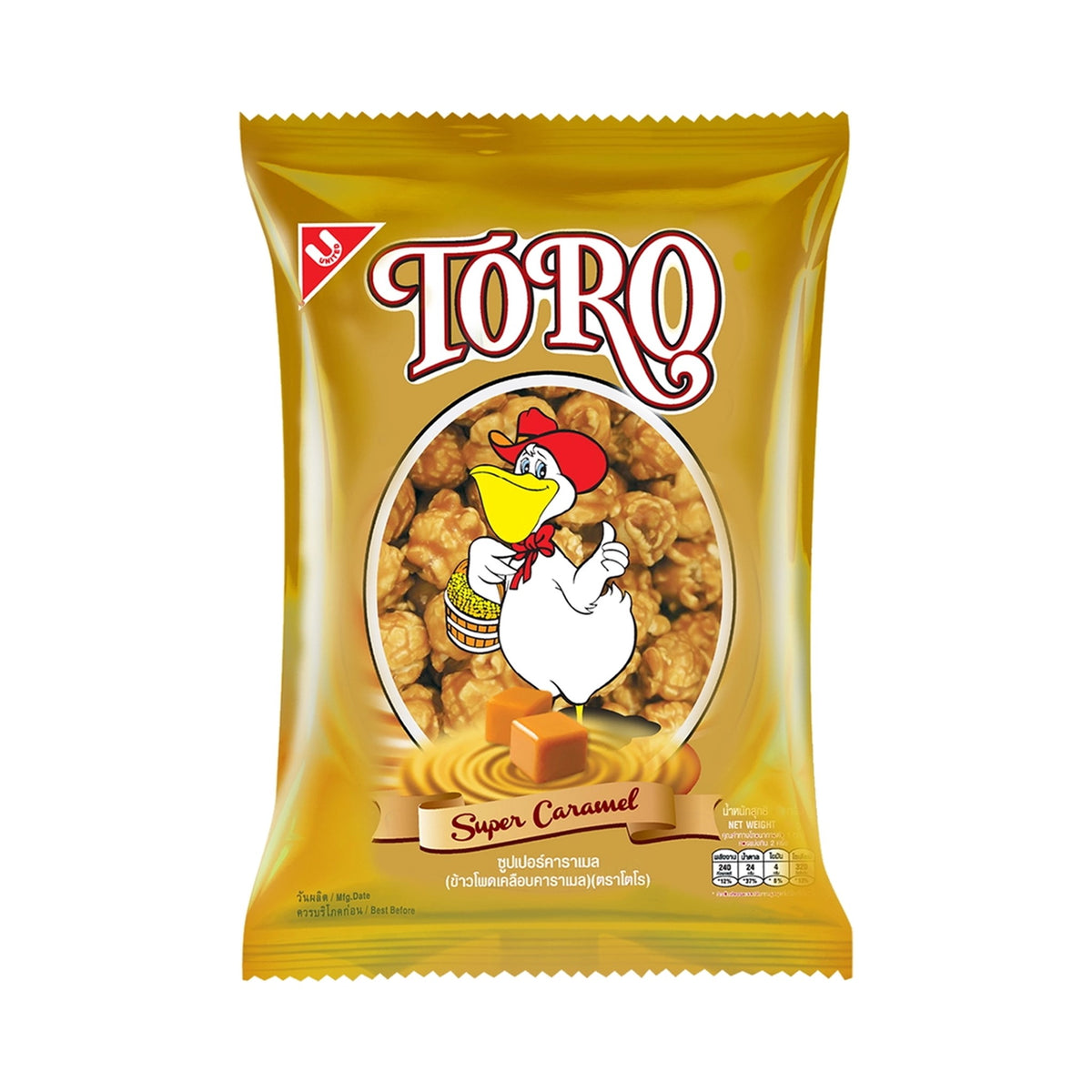 โตโรป๊อปคอร์นรสซูเปอร์คาราเมล 55g