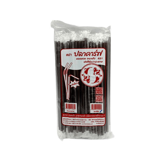 ปลาคาร์ฟ หลอดงอห่อฟิมล์ 100pcs