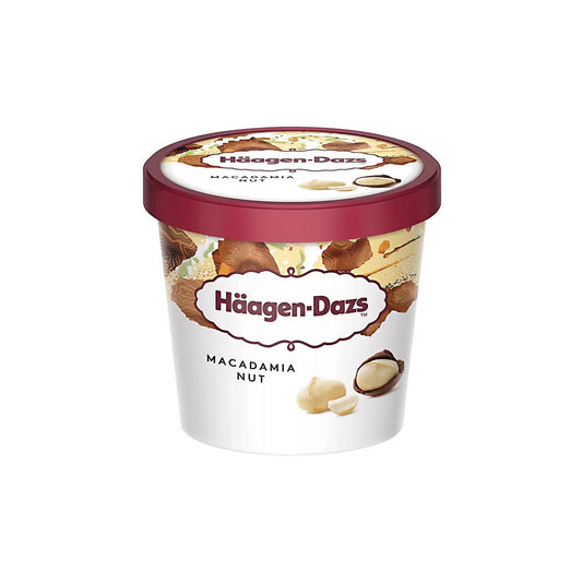 Häagen-Dazs Mini Cup Ice Cream, Macadamia Nut Flavor, 100 ml.