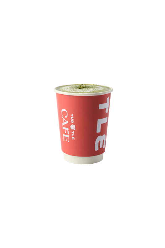 เทอร์เทิล มัทฉะลาเต้ร้อน 12oz