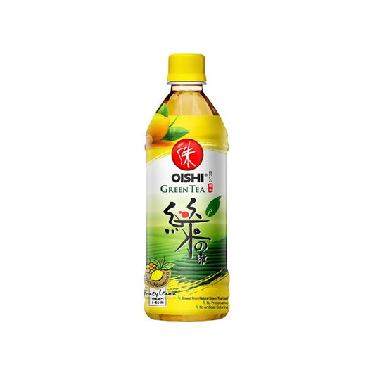 โออิชิชาเขียวรสน้ำผึ้งผสมมะนาว 500ml
