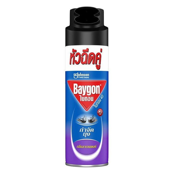 ไบกอนสเปรย์กำจัดยุงกลิ่นลาเวนเดอร์ 300ml