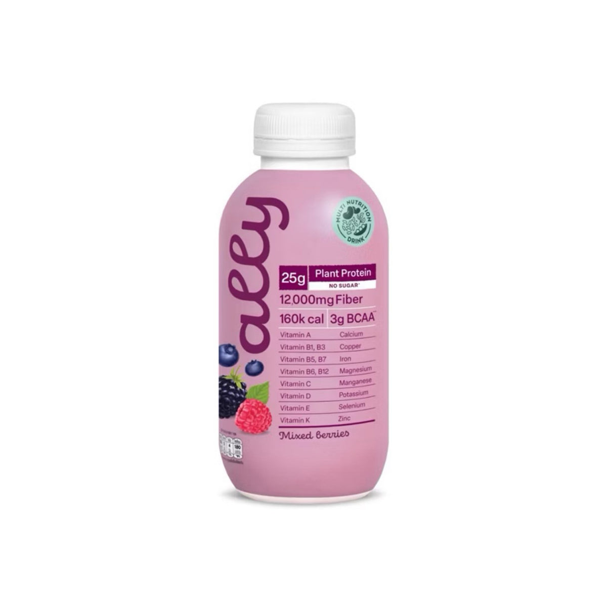 ออลลี่เครื่องดื่มโปรตีนจากพืชรสมิกซ์เบอร์รี่ 350ml