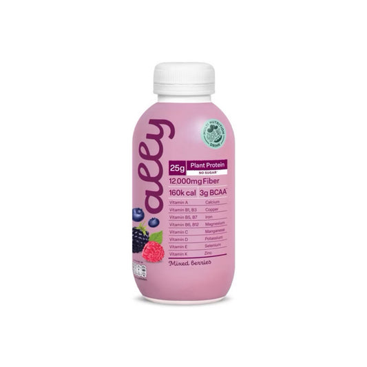 ออลลี่เครื่องดื่มโปรตีนจากพืชรสมิกซ์เบอร์รี่ 350ml