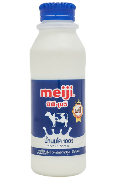 Meiji fresh milk, plain flavor, 450cc