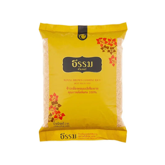 ธรรมคัลเจอร์ข้าวกล้องหอมมะลิ 2kg