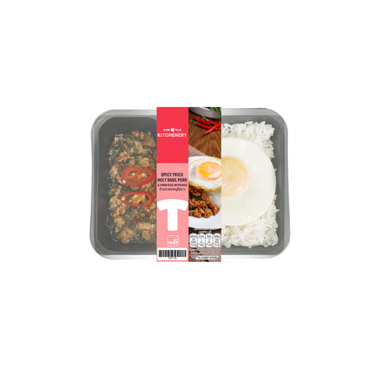 ข้าวกะเพราหมูไข่ดาว 270g