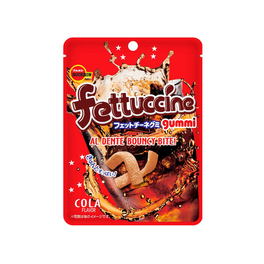 เบอร์บอนเฟตตูชินีกัมมี่โคล่าอาจิ(วุ้นเจลาตินสำเร็จรูปกลิ่นโคล่า)50g
