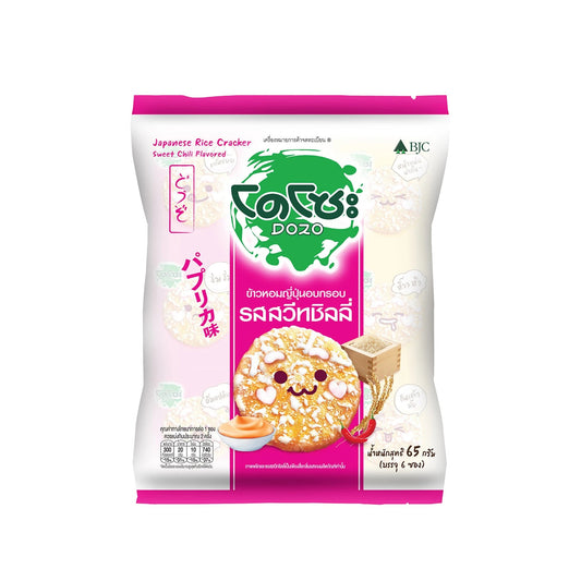 โดโซะข้าวหอมญี่ปุ่นอบกรอบรสสวิทชิลลี่ 65g