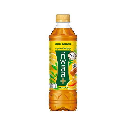 ทีพลัสชาอู่หลงพร้อมดื่มกลิ่นฮันนี่เลมอน 500ml