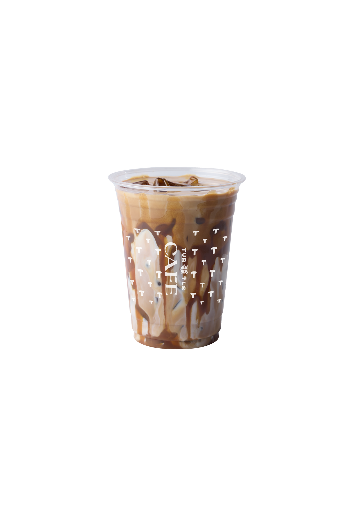 เทอร์เทิล คาราเมลมัคคิอาโตเย็น 12oz