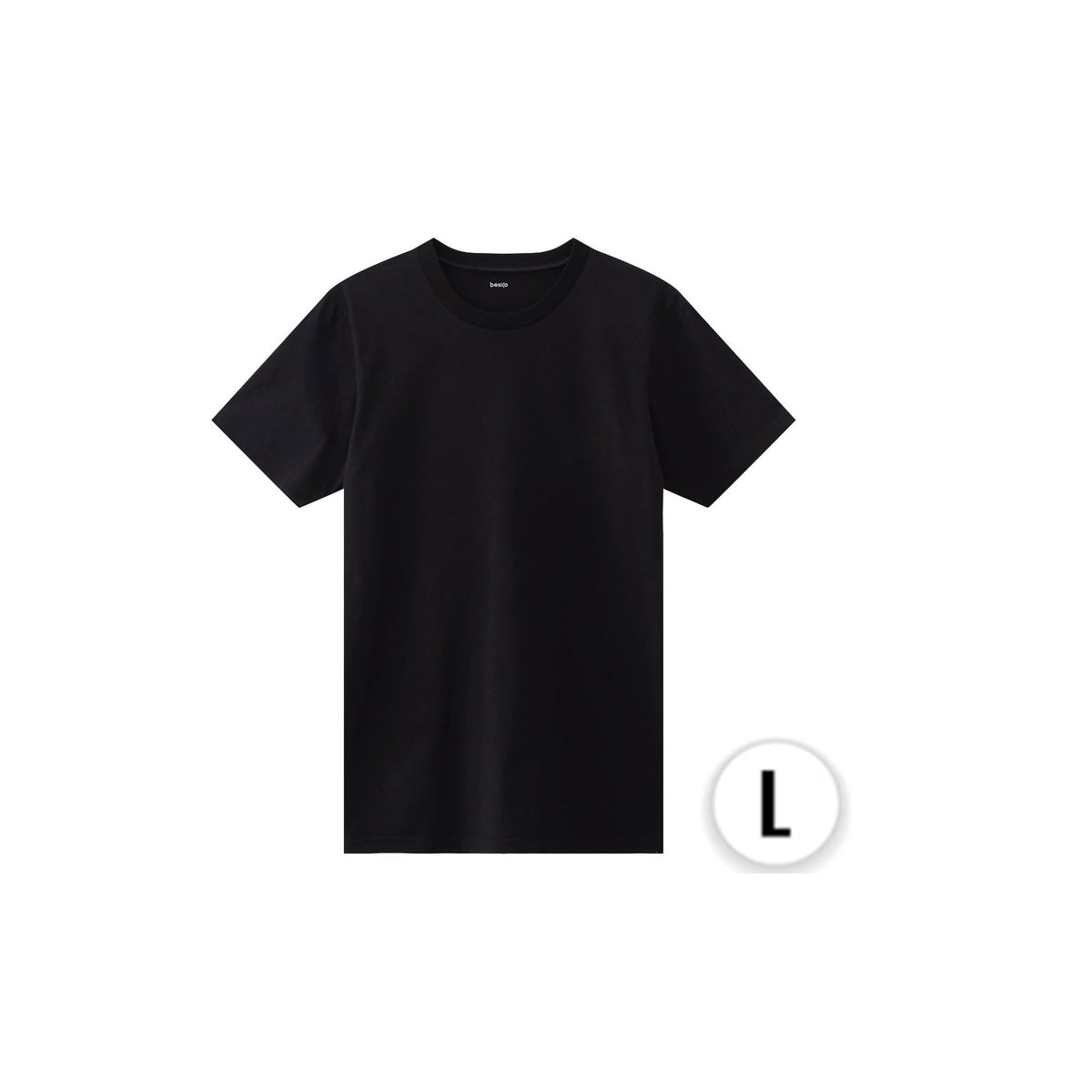แซนรีโมเสื้อคอกลมสีดำ ไซส์ l