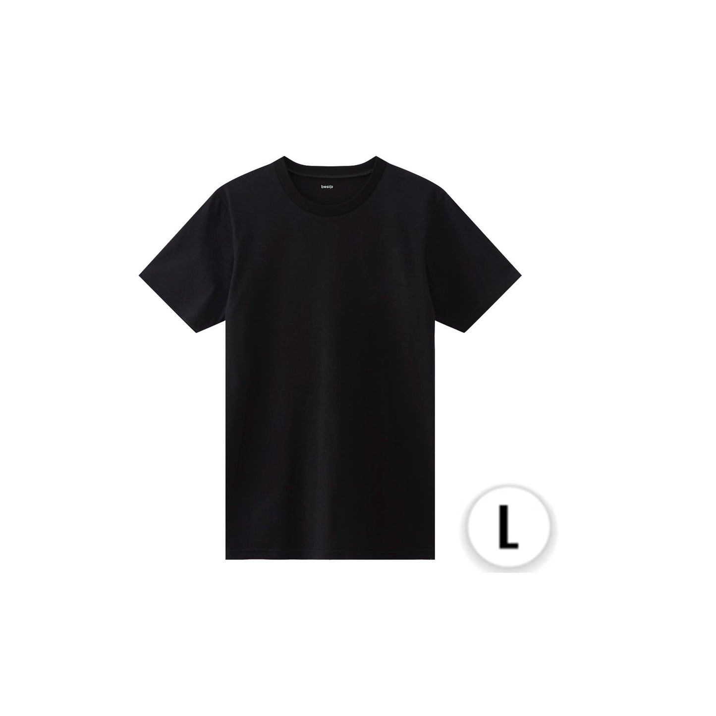 แซนรีโมเสื้อคอกลมสีดำ ไซส์ l