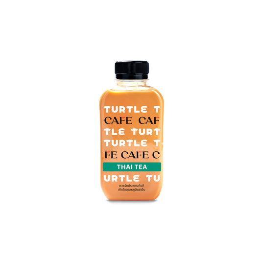 เทอร์เทิล ชาไทย แบบขวด220ml