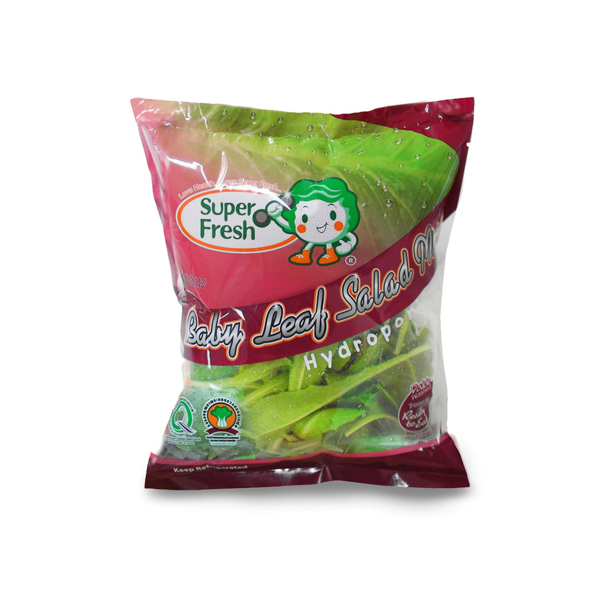 ซุปเปอร์เฟรชเบบี้ลีฟสลัดมิกซ์ 100g
