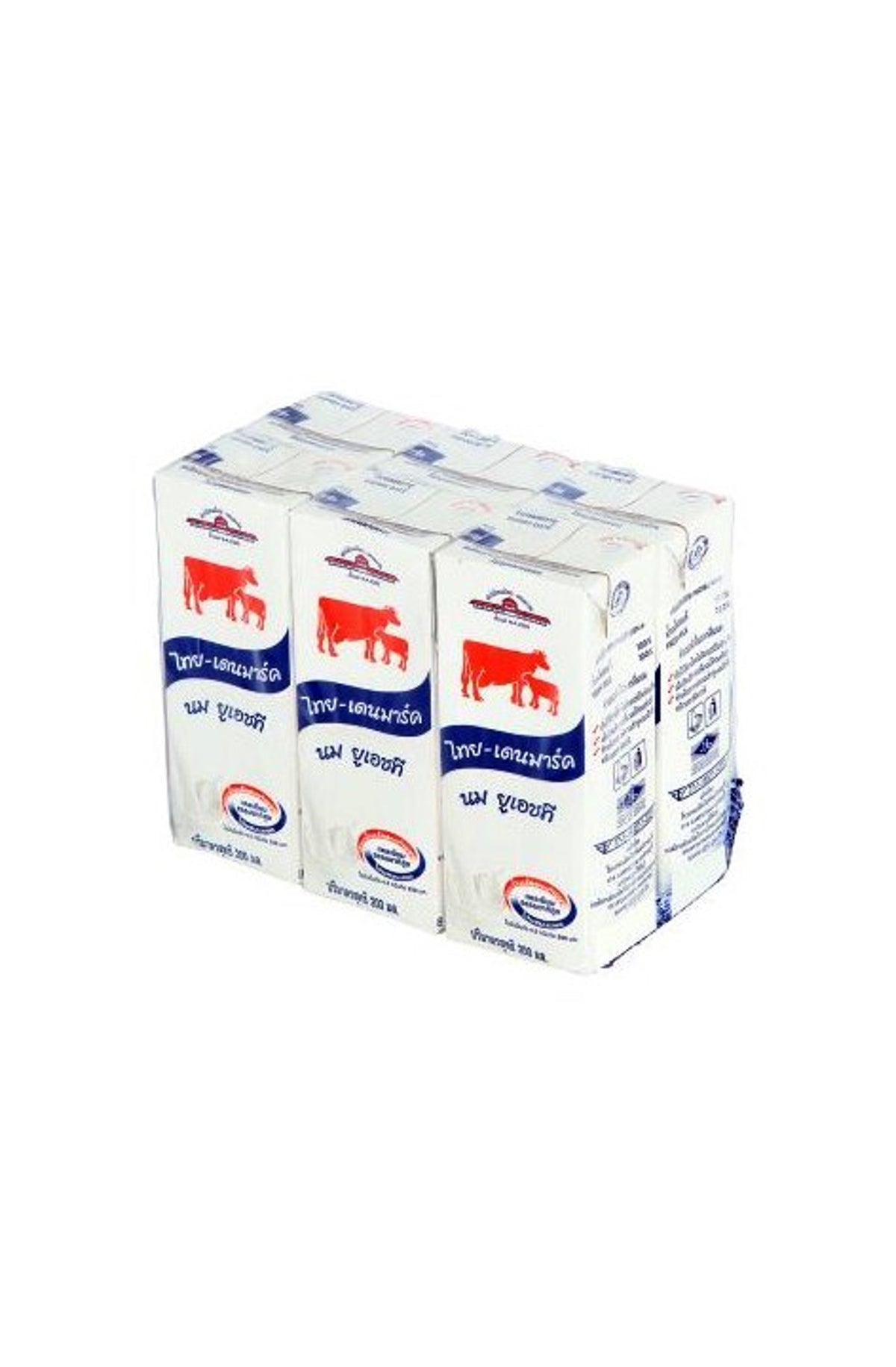 ไทยเดนมาร์ค นมยูเอชทีรสจืด 200ml x6