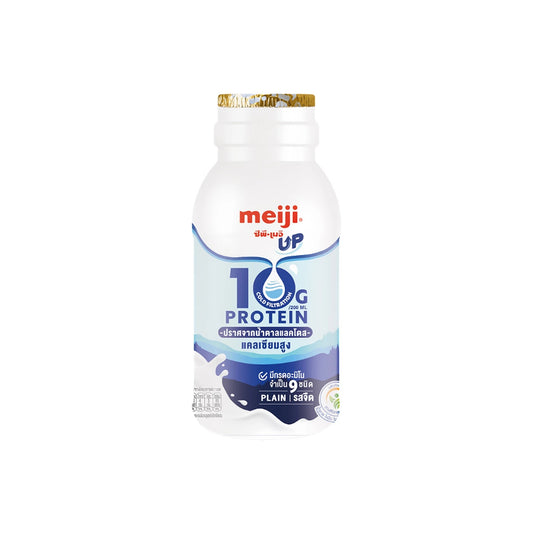 เมจิอัพนมพาสเจอร์ไรส์ปราศจากน้ำตาลแลคโตสรสจืด 200ml