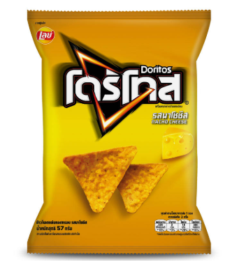 โดริโทสข้าวโพดแผ่นทอดกรอบรสนาโชชีส 57g