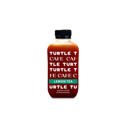Turtle Lemon Tea, 220ml bottle