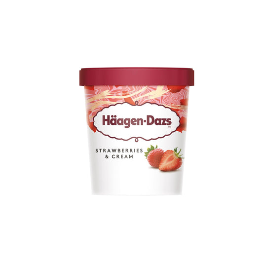 Häagen-Dazs Strawberry Mini Cup Ice Cream 100 ml.