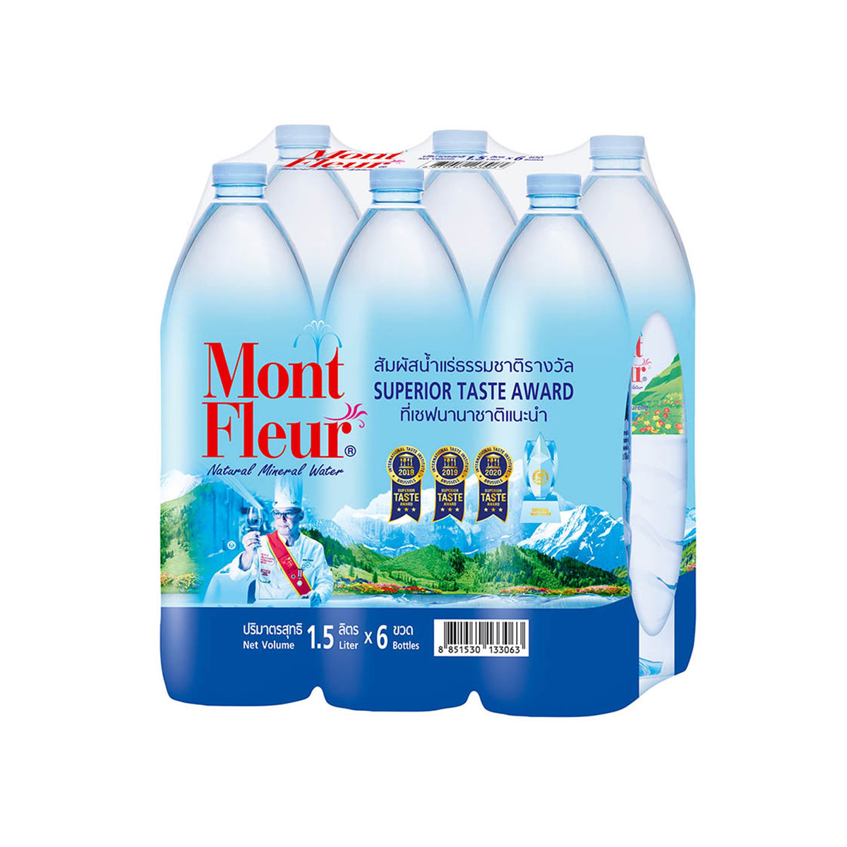 มองต์เฟลอน้ำแร่ 1.5Lt