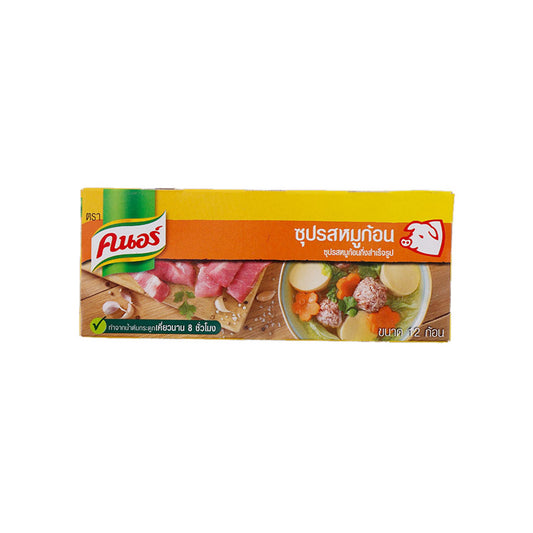 คนอร์ซุปก้อนรสหมู 120g