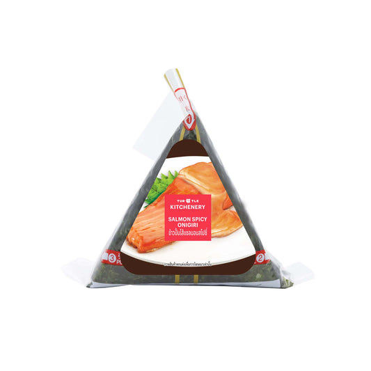 ข้าวปั้นไส้แซลมอนสไปซี่ 100g