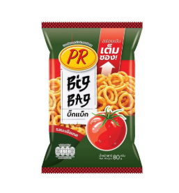 พีอาร์ข้าวเกรียบรสมะเขือเทศ 80g