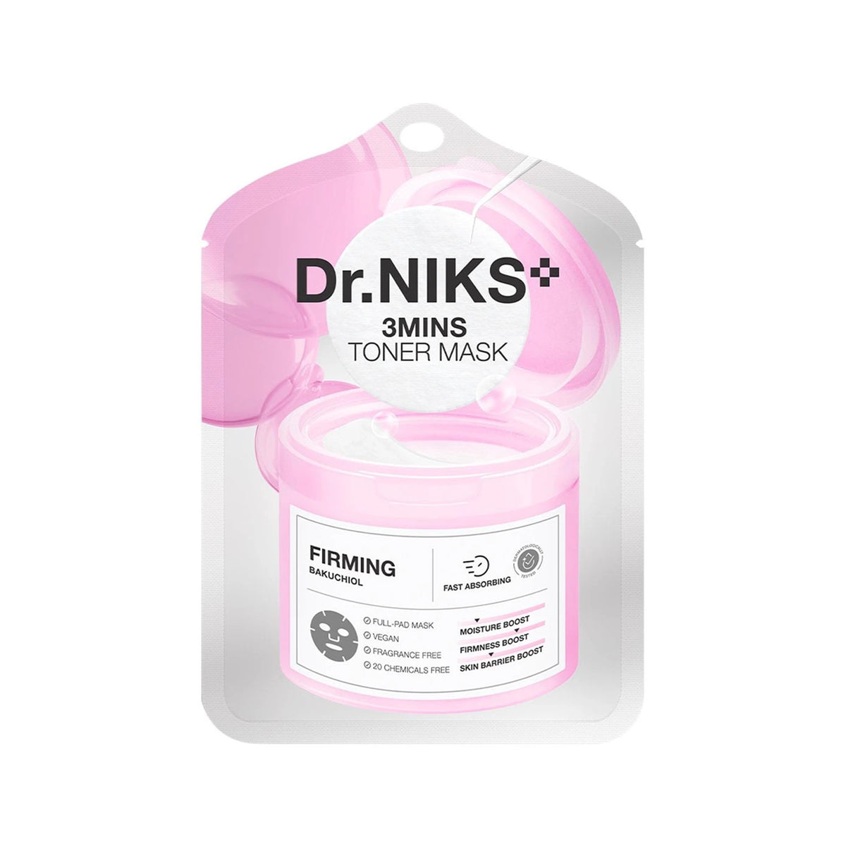 ดร.นิกส์ ทรีมินิทส์โทนเนอร์มาสก์เฟิร์มมิ่ง 20ml