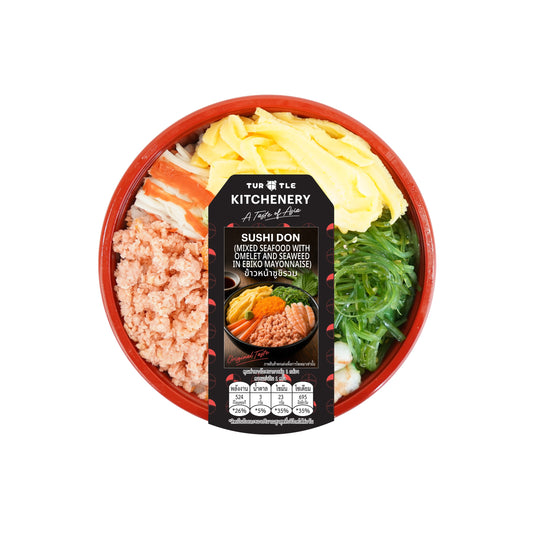 เทอร์เทิล ข้าวหน้าซูชิรวม 240g