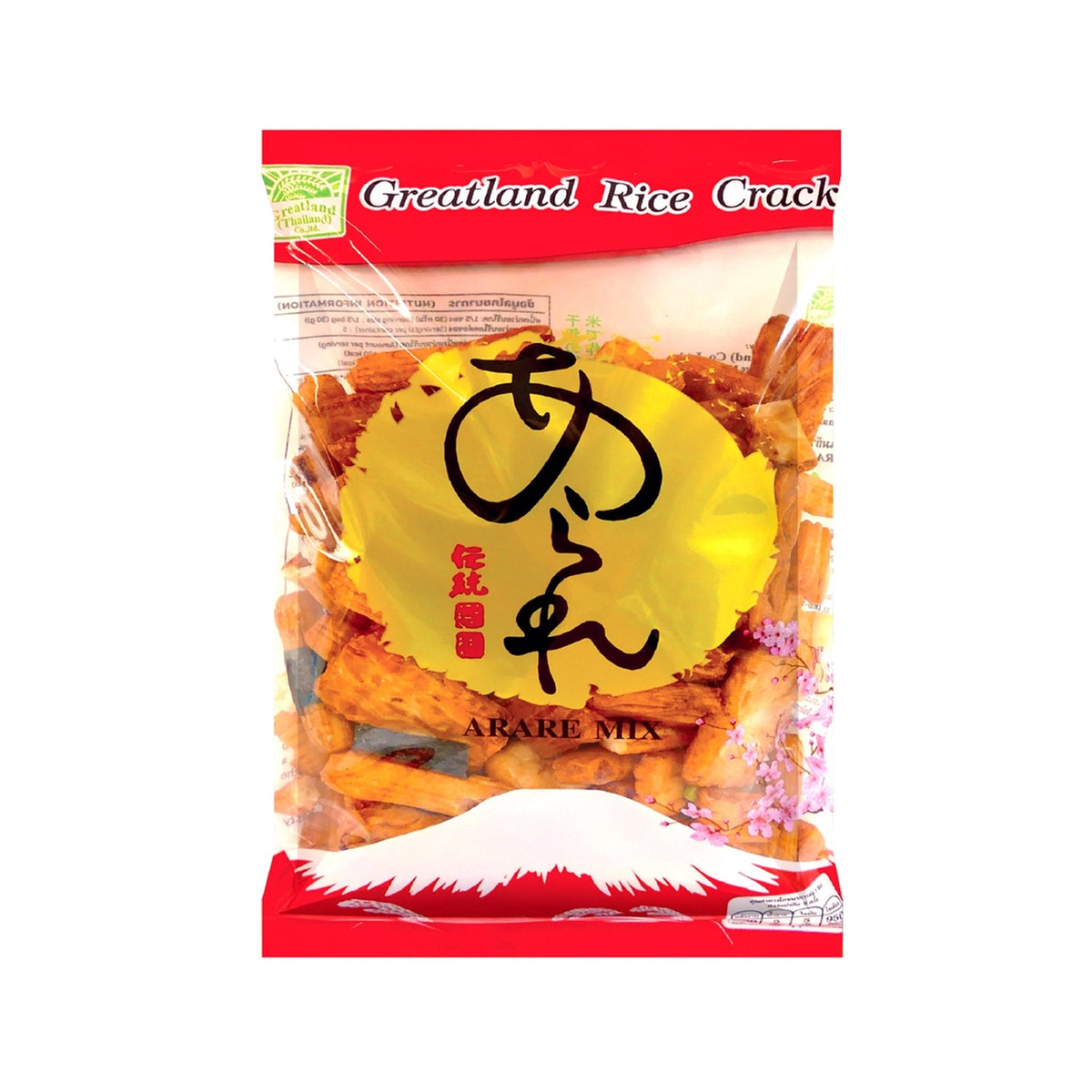 เกรทแลนด์ขนมข้าวอบกรอบปรุงรส 150g