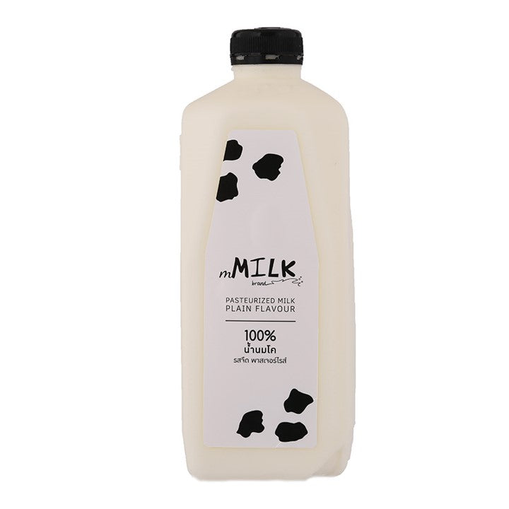 เอ็มมิลค์นมพาสเจอร์ไรส์รสจืด 2000ml
