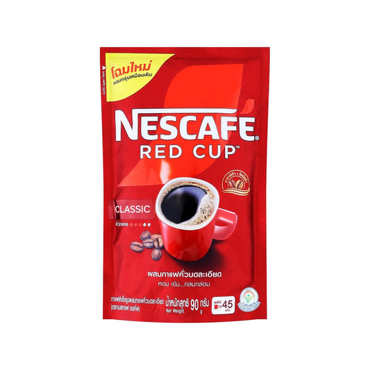 เนสกาแฟ เรดคัพกาแฟสำเร็จรูปผสมกาแฟคั่วบดละเอียด 90g