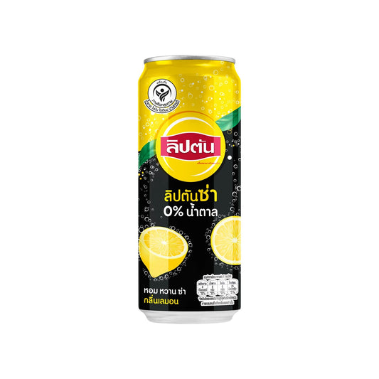 ลิปตันไอซ์ทีเลมอนซ่าไม่มีน้ำตาล 325ml