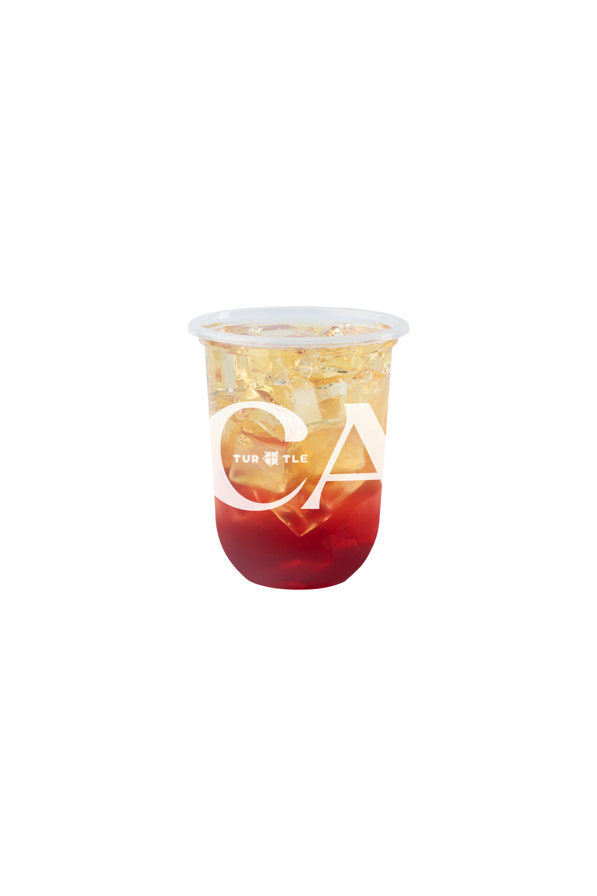 เทอร์เทิล ชาเขียวสตรอว์เบอร์รี 16oz