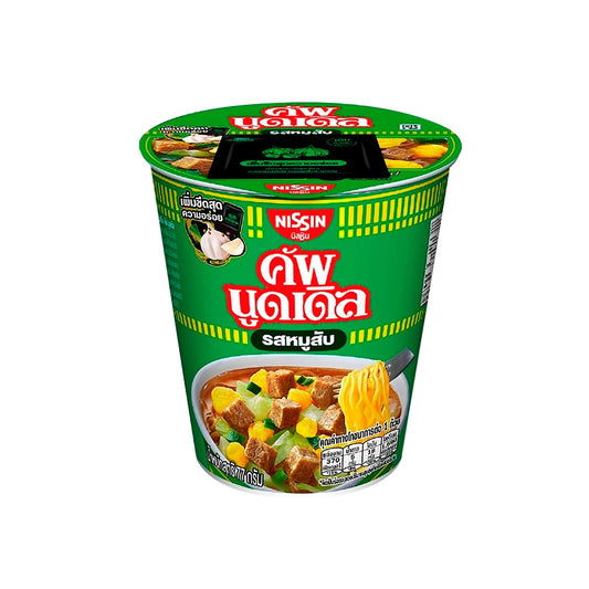 นิสชินคัพรสหมูสับจัดเต็ม77g