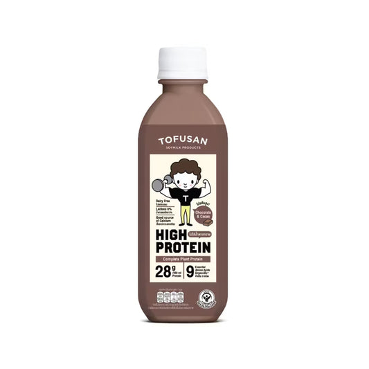 โทฟุซังสูตรโปรตีนสูงน้ำตาล 0% รสดาร์กช็อกโกแลต 350ml