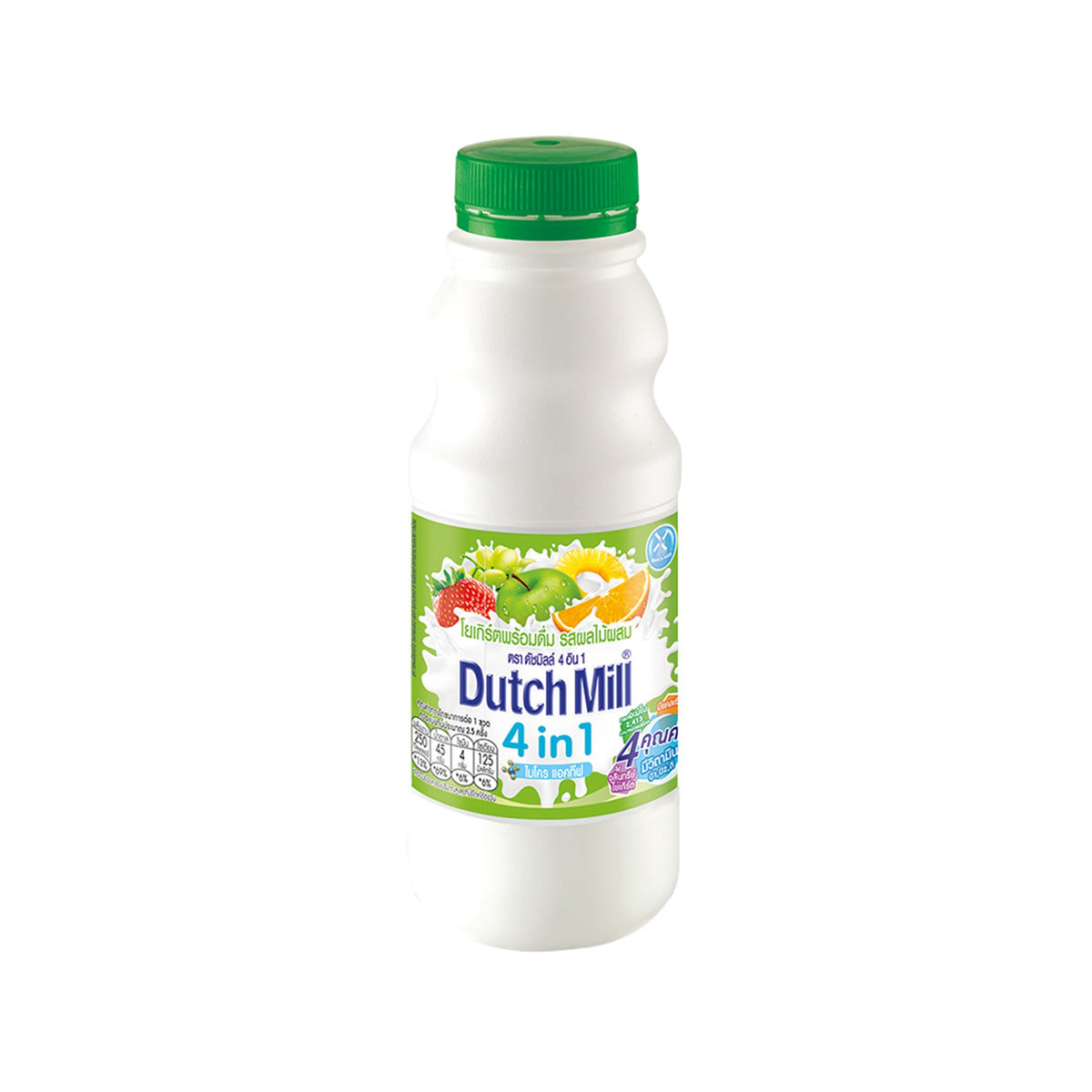 ดัชมิลล์นมเปรี้ยวรสผลไม้รวม 400ml