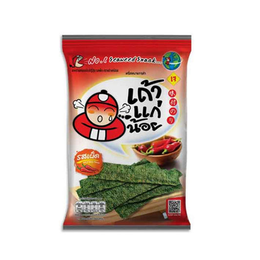 เถ้าแก่น้อยสาหร่ายญี่ปุ่นเผ็ด 10g