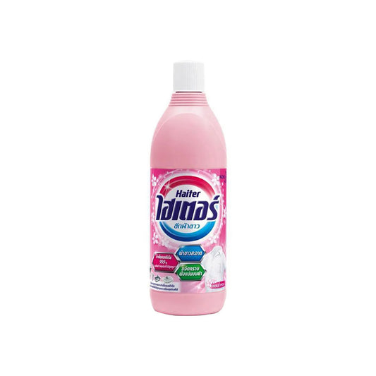 ไฮเตอร์น้ำยาซักผ้าขาว สีชมพู 600ml