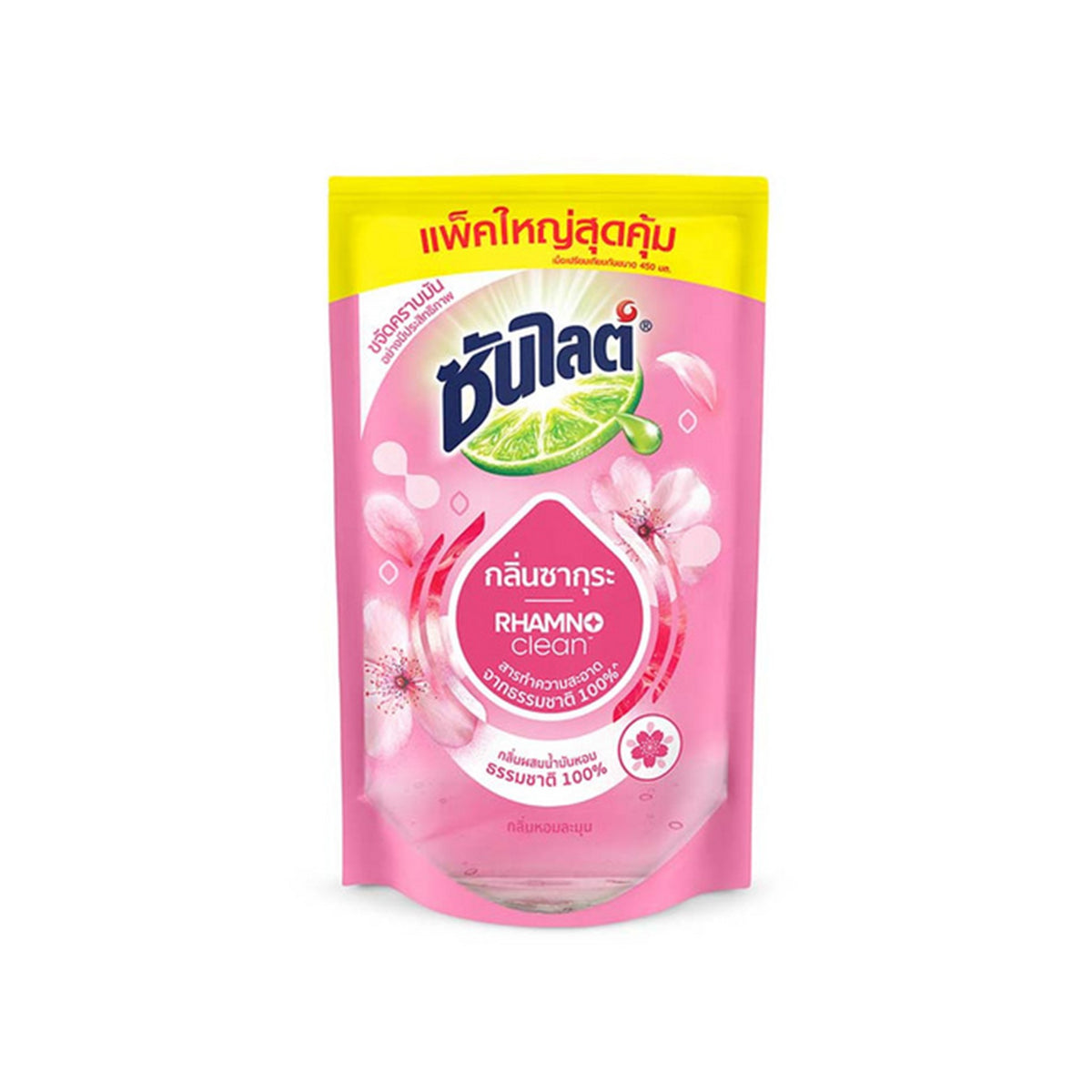 ซันไลต์ผลิตภัณฑ์น้ำยาล้างจานกลิ่นซากุระ 700ml ชนิดเติม