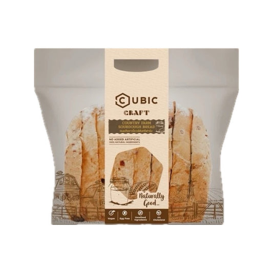คิวบิค ขนมปังซาวโดวจ์คันทรีฟาร์ม 300g