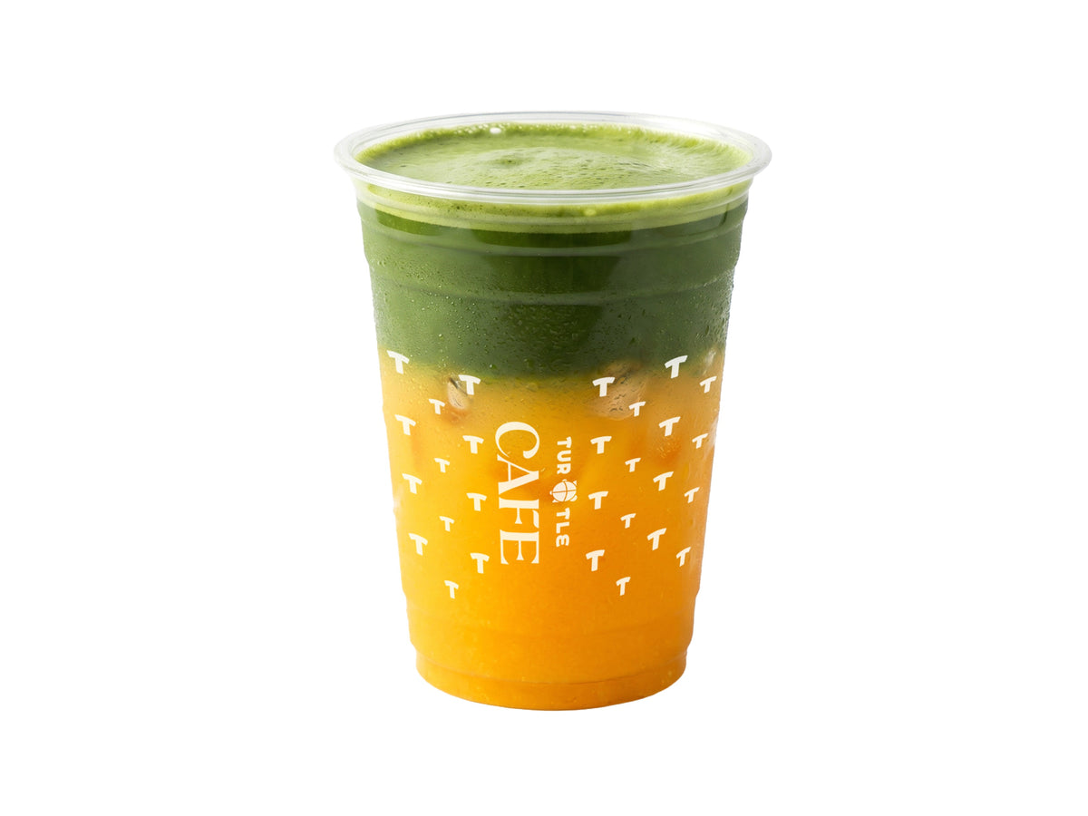 เทอร์เทิล ออเร้นจ์มัทฉะเย็น 16oz